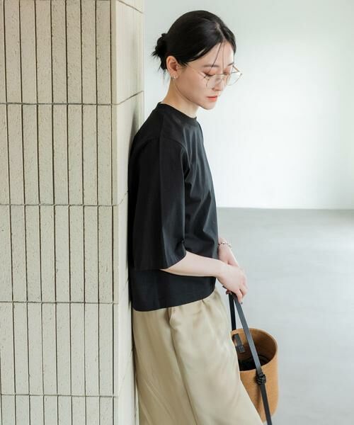 URBAN RESEARCH / アーバンリサーチ Tシャツ | スーピマコットンハーフスリーブカットソー | 詳細24