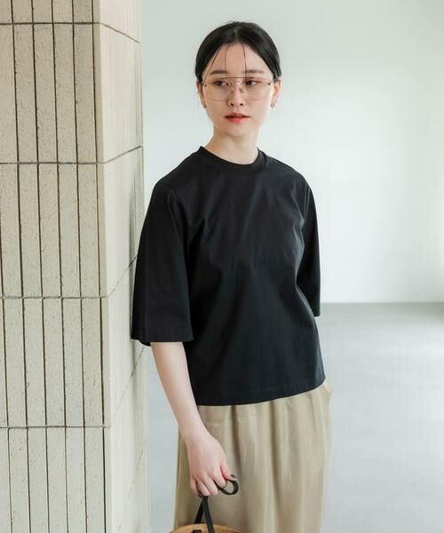 URBAN RESEARCH / アーバンリサーチ Tシャツ | スーピマコットンハーフスリーブカットソー | 詳細25