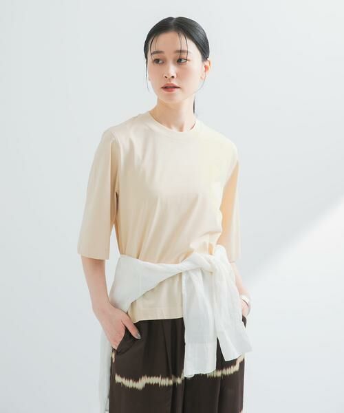 URBAN RESEARCH / アーバンリサーチ Tシャツ | スーピマコットンハーフスリーブカットソー | 詳細30