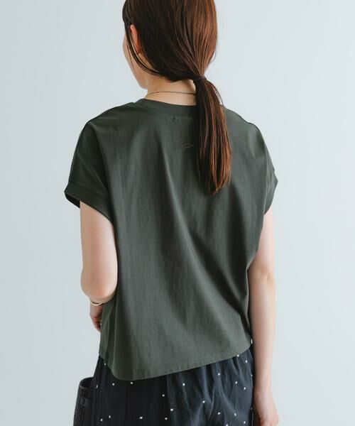 URBAN RESEARCH / アーバンリサーチ Tシャツ | スーピマコットンフレンチスリーブカットソー | 詳細2