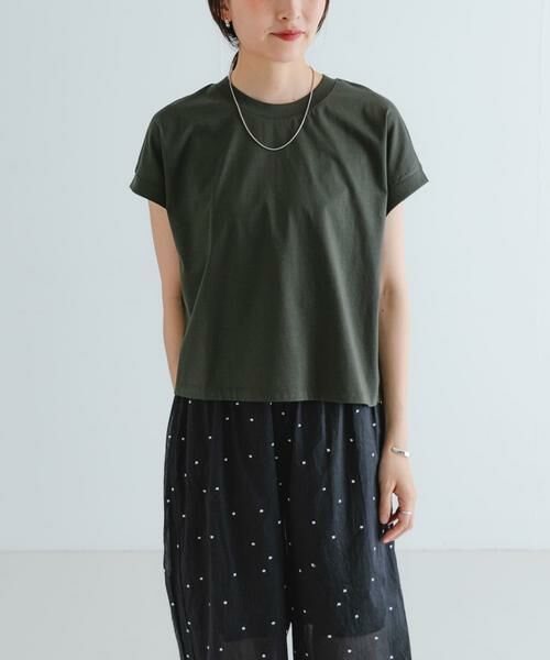 URBAN RESEARCH / アーバンリサーチ Tシャツ | スーピマコットンフレンチスリーブカットソー | 詳細3