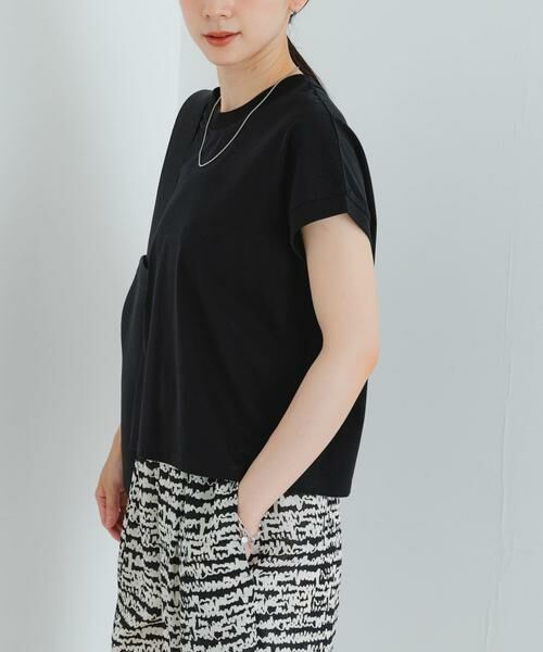 URBAN RESEARCH / アーバンリサーチ Tシャツ | スーピマコットンフレンチスリーブカットソー | 詳細23