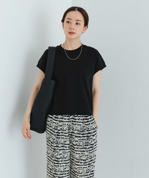 URBAN RESEARCH / アーバンリサーチ Tシャツ | スーピマコットンフレンチスリーブカットソー | 詳細27