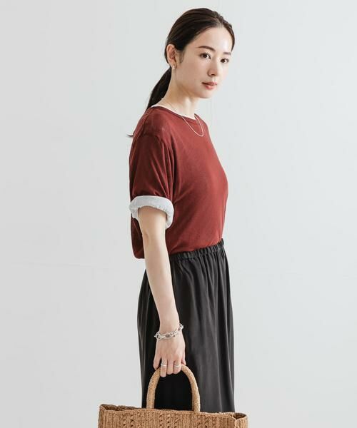 URBAN RESEARCH / アーバンリサーチ Tシャツ | new basic　ドライツイストシアーTシャツ | 詳細4