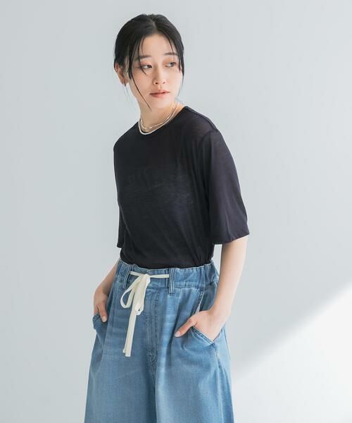 URBAN RESEARCH / アーバンリサーチ Tシャツ | new basic　ドライツイストシアーTシャツ | 詳細10