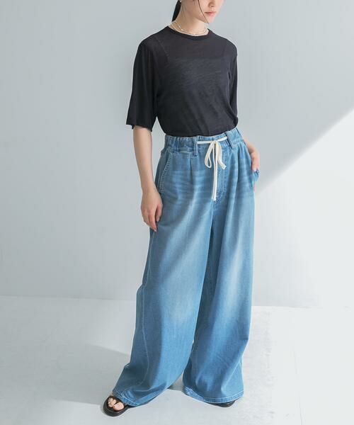 URBAN RESEARCH / アーバンリサーチ Tシャツ | new basic　ドライツイストシアーTシャツ | 詳細11