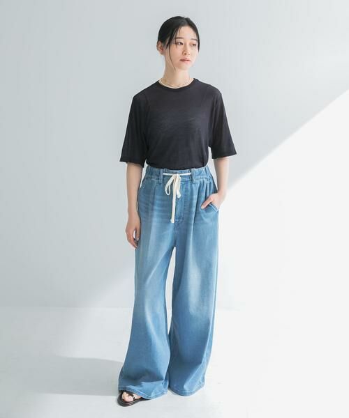 URBAN RESEARCH / アーバンリサーチ Tシャツ | new basic　ドライツイストシアーTシャツ | 詳細13