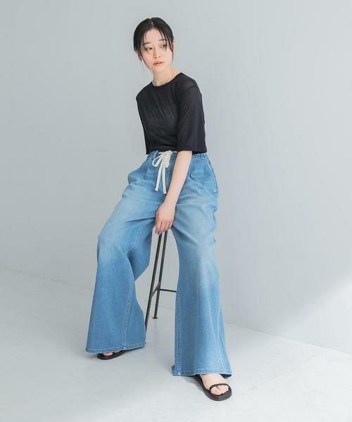 URBAN RESEARCH / アーバンリサーチ Tシャツ | new basic　ドライツイストシアーTシャツ | 詳細14