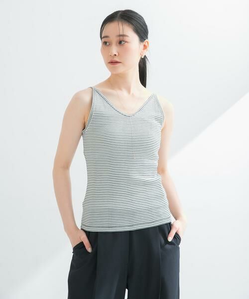URBAN RESEARCH / アーバンリサーチ キャミソール・チューブトップ | 『別注』Miller×URBAN RESEARCH　Prib Cami tank | 詳細1