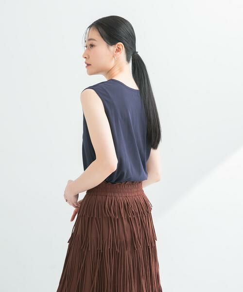 URBAN RESEARCH / アーバンリサーチ Tシャツ | new basic　ドライツイストノースリーブカットソー | 詳細6