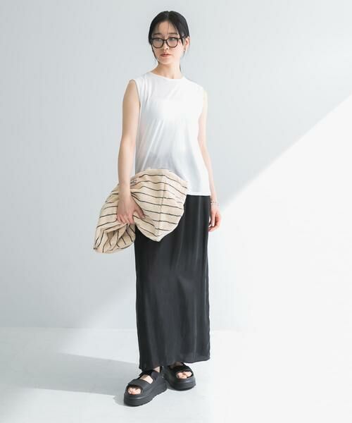 URBAN RESEARCH / アーバンリサーチ Tシャツ | new basic　ドライツイストノースリーブカットソー | 詳細20