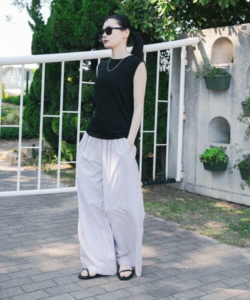 URBAN RESEARCH / アーバンリサーチ Tシャツ | new basic　ドライツイストノースリーブカットソー | 詳細24