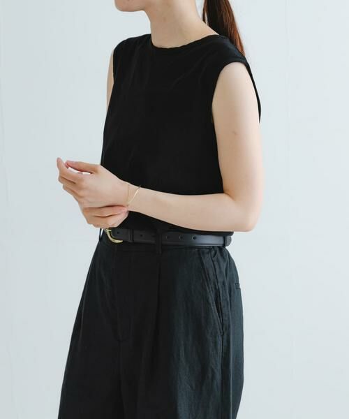 URBAN RESEARCH / アーバンリサーチ Tシャツ | new basic　ドライツイストノースリーブカットソー | 詳細28