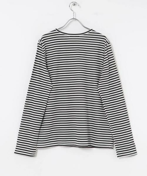 URBAN RESEARCH / アーバンリサーチ Tシャツ | テンセルコットンボーダーカットソー | 詳細10