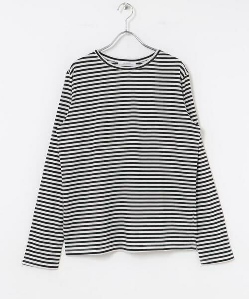 URBAN RESEARCH / アーバンリサーチ Tシャツ | テンセルコットンボーダーカットソー | 詳細8