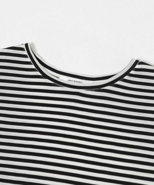 URBAN RESEARCH / アーバンリサーチ Tシャツ | テンセルコットンボーダーカットソー | 詳細9