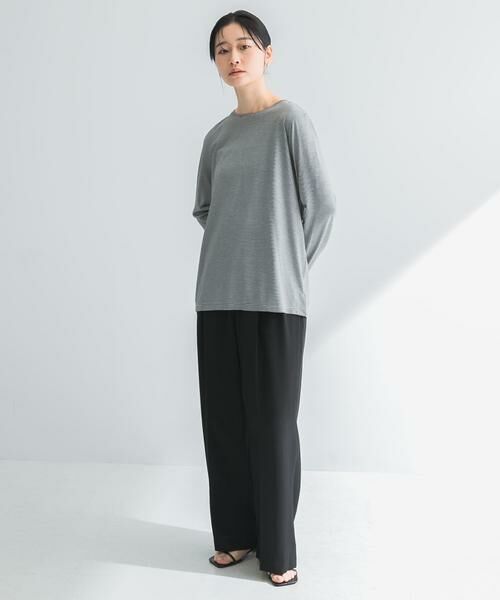 URBAN RESEARCH / アーバンリサーチ Tシャツ | テンセルコットンボーダーカットソー | 詳細18