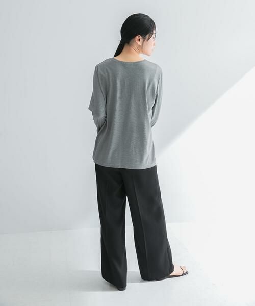 URBAN RESEARCH / アーバンリサーチ Tシャツ | テンセルコットンボーダーカットソー | 詳細20