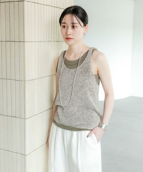 URBAN RESEARCH / アーバンリサーチ タンクトップ | ローズベトールフライスタンクトップ | 詳細6