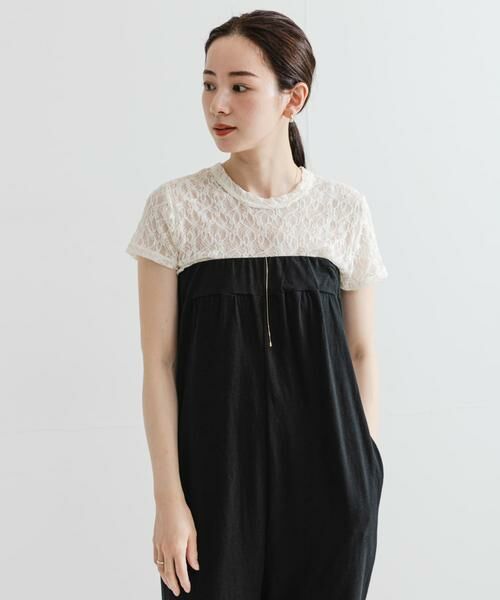 URBAN RESEARCH / アーバンリサーチ Tシャツ | ストレッチレースTシャツ | 詳細5