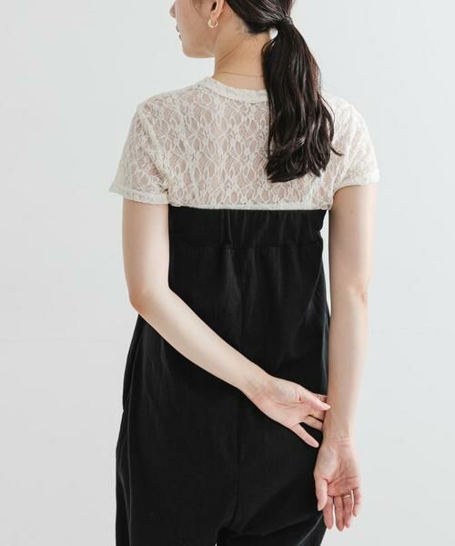 URBAN RESEARCH / アーバンリサーチ Tシャツ | ストレッチレースTシャツ | 詳細6