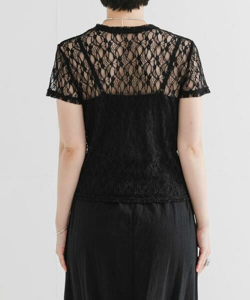 URBAN RESEARCH / アーバンリサーチ Tシャツ | ストレッチレースTシャツ | 詳細19