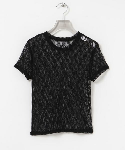 URBAN RESEARCH / アーバンリサーチ Tシャツ | ストレッチレースTシャツ | 詳細20