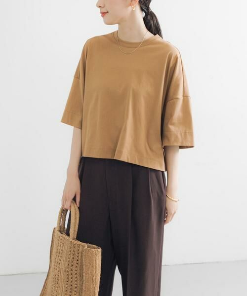 URBAN RESEARCH / アーバンリサーチ Tシャツ | ハーフスリーブワイドカットソー | 詳細4