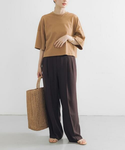 URBAN RESEARCH / アーバンリサーチ Tシャツ | ハーフスリーブワイドカットソー | 詳細6