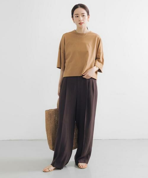 URBAN RESEARCH / アーバンリサーチ Tシャツ | ハーフスリーブワイドカットソー | 詳細7