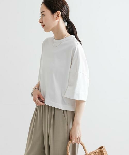 URBAN RESEARCH / アーバンリサーチ Tシャツ | ハーフスリーブワイドカットソー | 詳細17