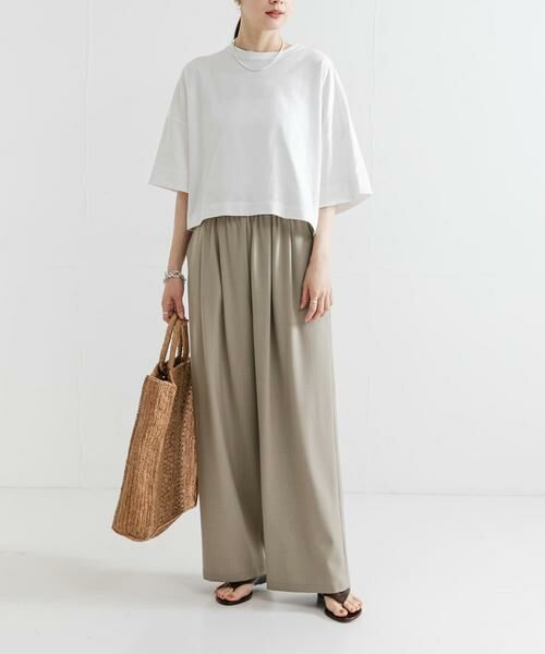 URBAN RESEARCH / アーバンリサーチ Tシャツ | ハーフスリーブワイドカットソー | 詳細18