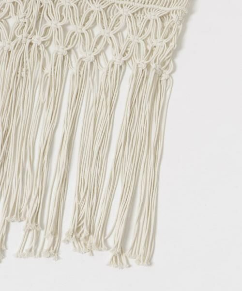 URBAN RESEARCH / アーバンリサーチ ベスト | マクラメ編みハンドニットベスト | 詳細9