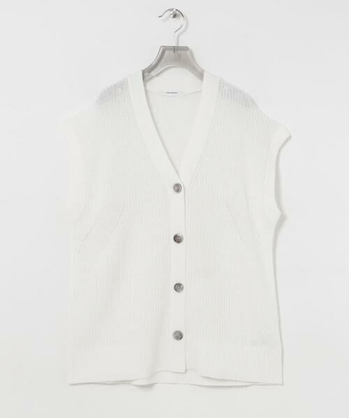 URBAN RESEARCH / アーバンリサーチ ベスト | ペーパーヤーンチュニックニットベスト | 詳細8