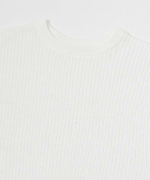 URBAN RESEARCH / アーバンリサーチ ベスト | ペーパーヤーンフレンチスリーブニット | 詳細12