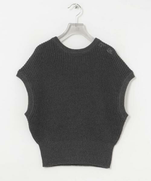 URBAN RESEARCH / アーバンリサーチ ベスト | ペーパーヤーンフレンチスリーブニット | 詳細20