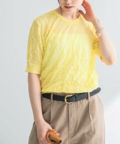 URBAN RESEARCH / アーバンリサーチ ニット・セーター | new basic　リネン混ワッシャーハーフスリーブニット