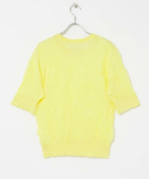 URBAN RESEARCH / アーバンリサーチ ニット・セーター | new basic　リネン混ワッシャーハーフスリーブニット | 詳細9