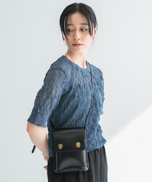 URBAN RESEARCH / アーバンリサーチ ニット・セーター | new basic　リネン混ワッシャーハーフスリーブニット | 詳細13