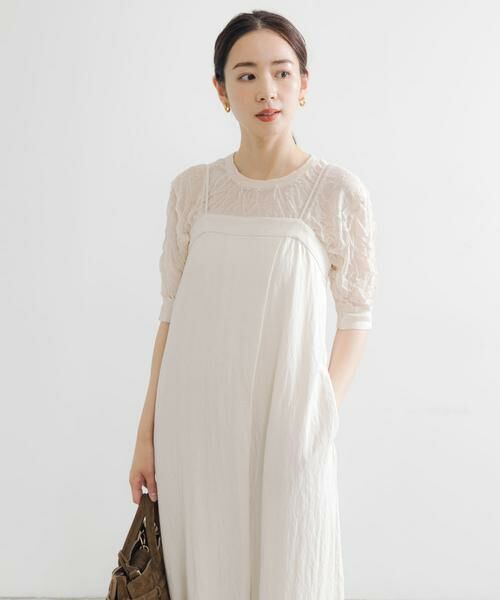 URBAN RESEARCH / アーバンリサーチ ニット・セーター | new basic　リネン混ワッシャーハーフスリーブニット | 詳細26