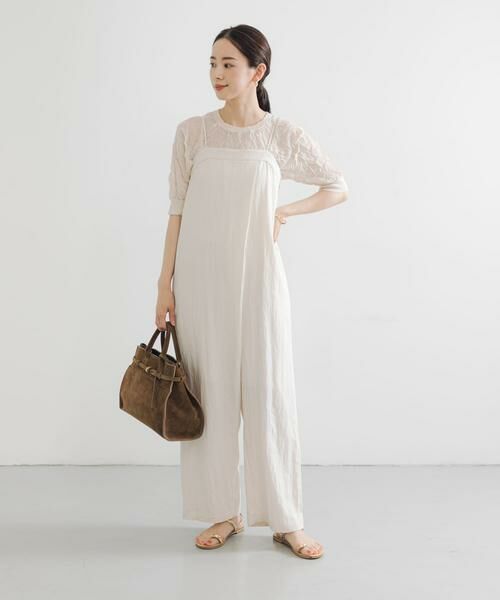 URBAN RESEARCH / アーバンリサーチ ニット・セーター | new basic　リネン混ワッシャーハーフスリーブニット | 詳細27