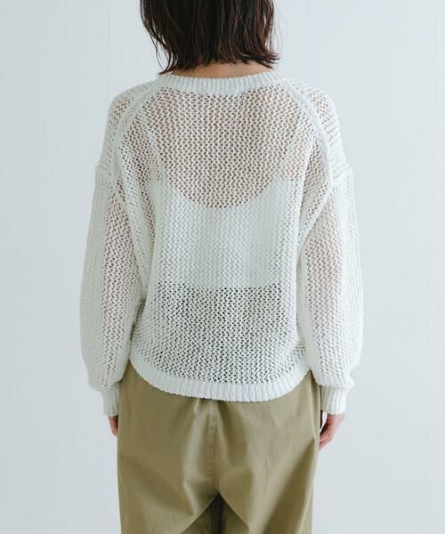 URBAN RESEARCH / アーバンリサーチ カーディガン・ボレロ | 透かし柄2WAYニットカーディガン | 詳細10