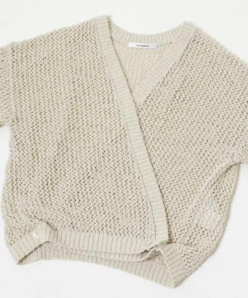 URBAN RESEARCH / アーバンリサーチ カーディガン・ボレロ | 透かし柄2WAYニットカーディガン | 詳細23