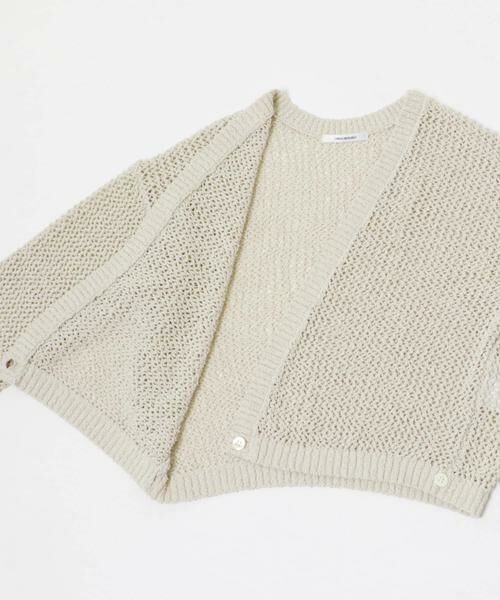 URBAN RESEARCH / アーバンリサーチ カーディガン・ボレロ | 透かし柄2WAYニットカーディガン | 詳細24