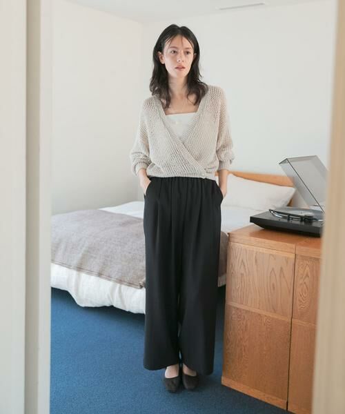 URBAN RESEARCH / アーバンリサーチ カーディガン・ボレロ | 透かし柄2WAYニットカーディガン | 詳細20