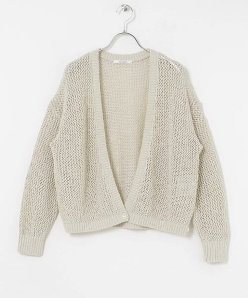 URBAN RESEARCH / アーバンリサーチ カーディガン・ボレロ | 透かし柄2WAYニットカーディガン | 詳細21
