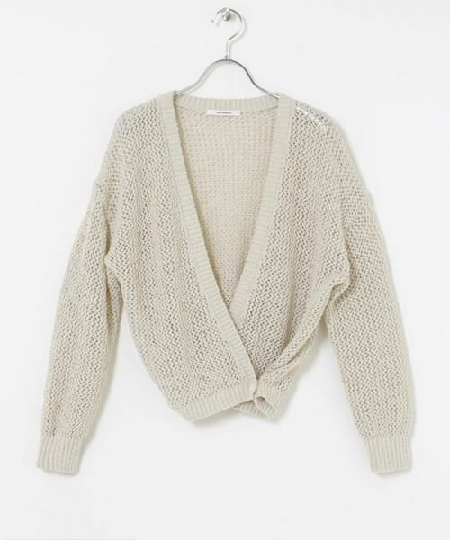 URBAN RESEARCH / アーバンリサーチ カーディガン・ボレロ | 透かし柄2WAYニットカーディガン | 詳細22