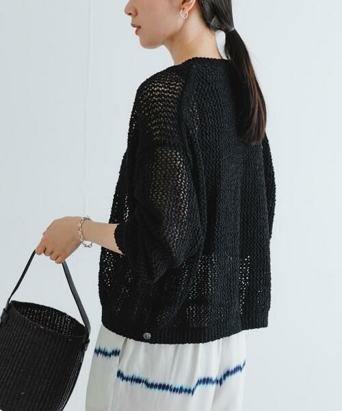 URBAN RESEARCH / アーバンリサーチ カーディガン・ボレロ | 透かし柄2WAYニットカーディガン | 詳細29