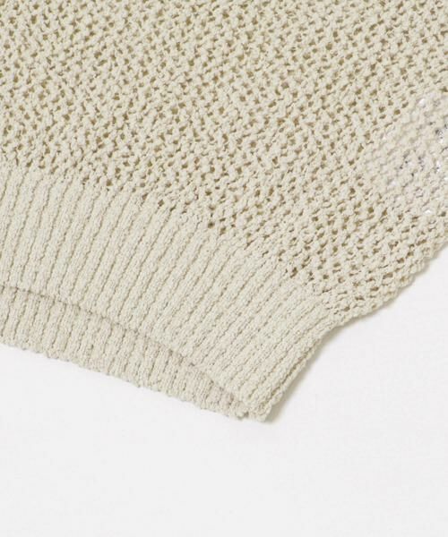 URBAN RESEARCH / アーバンリサーチ ニット・セーター | 『WEB/一部店舗限定カラー』透かし柄ルーズニット | 詳細18