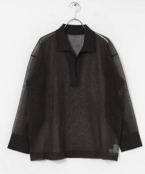 URBAN RESEARCH / アーバンリサーチ ニット・セーター | ラミー混スキッパーシアーニット | 詳細10